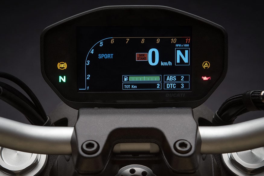 ducati monster dashboard