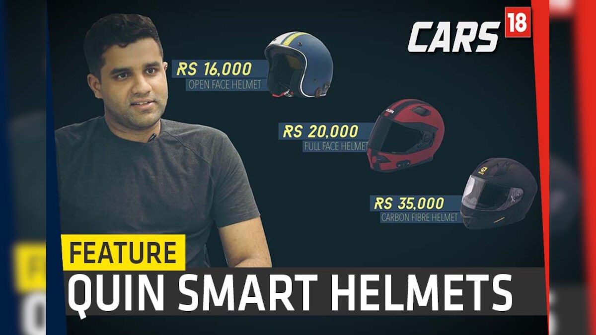 Watch Quin Smart Helmets Feature News18