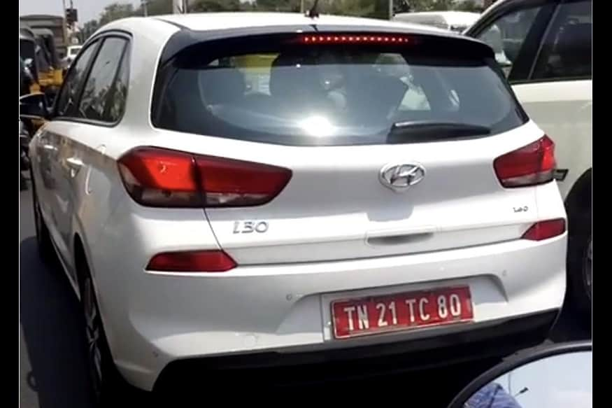 Hyundai I30 Premium Hatchback Spied Sans Camouflage In India