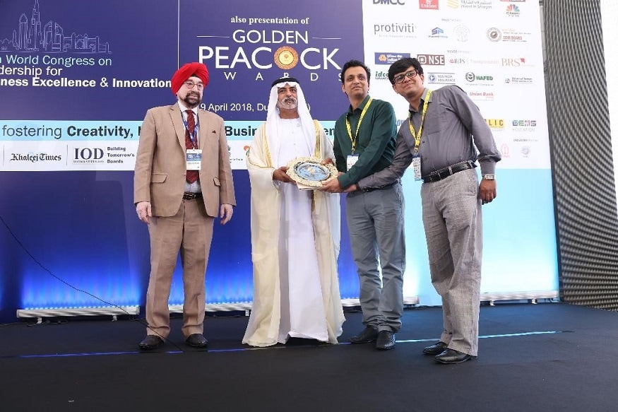 LAVA Wins ‘Golden Peacock Award–2018 for Innovative Product/Services’ For Its Money Back Challenge