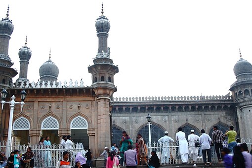 File photo of Mecca Masjid, Hyderabad. (Image: Wikimedia Commons)