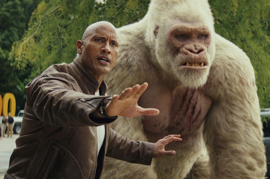 Rampage Movie Review: Dwayne Johnson & Monsters Break In Blockbuster ...