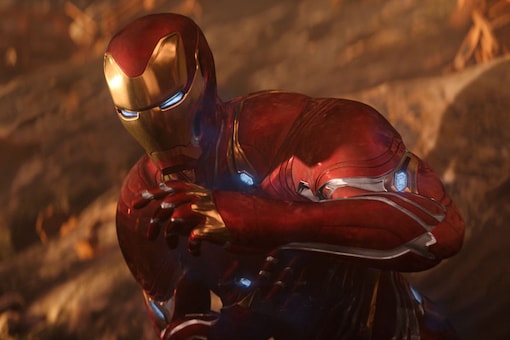 This image released by Marvel Studios shows Robert Downey Jr. as Iron Man in a scene from "Avengers: Infinity War." (Image: AP)