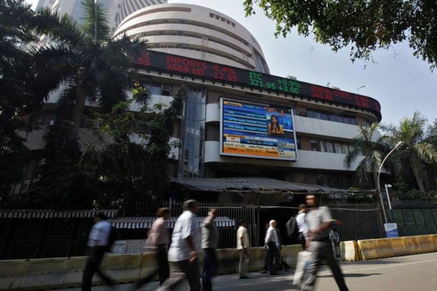 Sensex Slips Over 150 Points Amid Trade War Fears