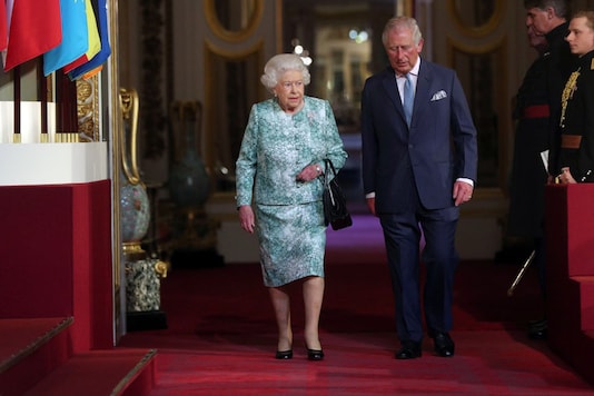 Britain's Queen Elizabeth and Prince Charles arrive for the formal opening of the Commonwealth Heads of Government Meeting in the ballroom at Buckingham Palace in London, Britain on April 19, 2018. (Jonathan Brady/Pool via Reuters) Britain's Queen Elizabeth and Prince Charles arrive for the formal opening of the Commonwealth Heads of Government Meeting in the ballroom at Buckingham Palace in London, Britain on April 19, 2018. (Jonathan Brady/Pool via Reuters)
