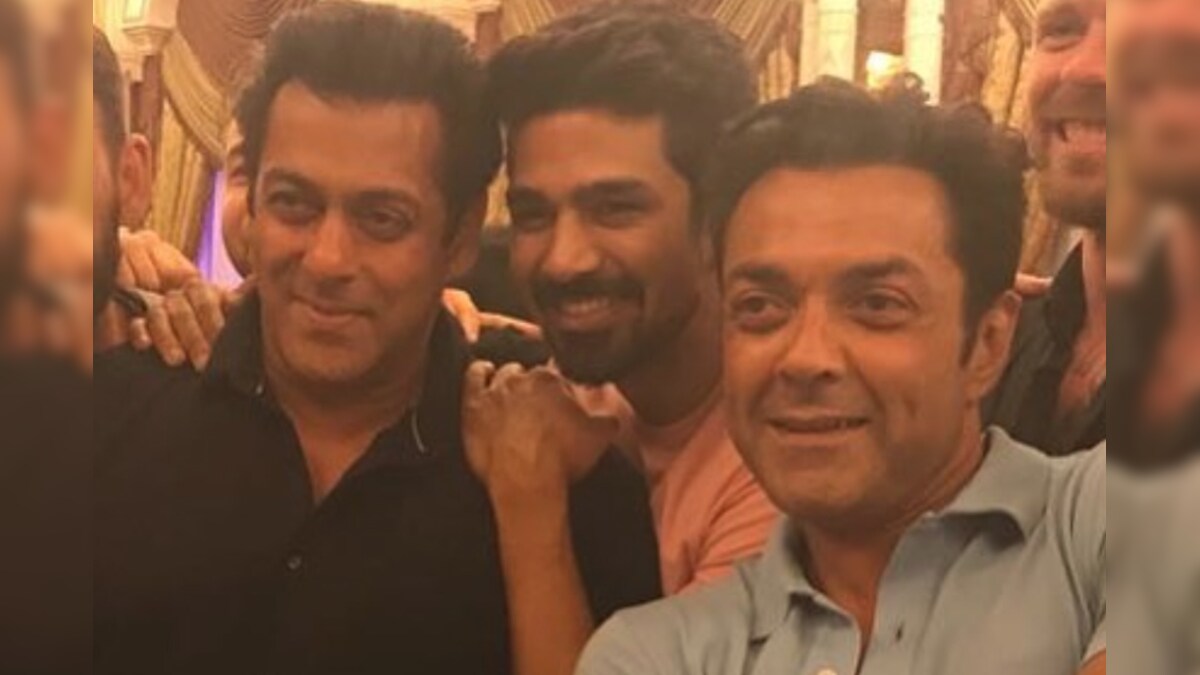 Salman Khan Has A Blast With Race 3 Co Stars As They Ring In Saqib Saleem S Birthday See Pics