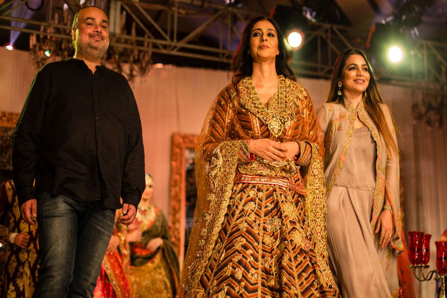(Photo: Tabu turns showstopper for Rimple and Harpreet Narula/ elevate promotions)
