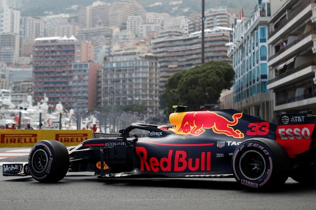 Red Bull's Max Verstappen during practice. (AFP Image)