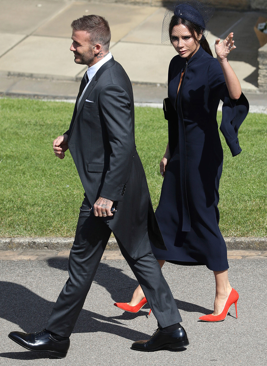 Beckham Wins Fans' Hearts with this Gesture at Royal Wedding
