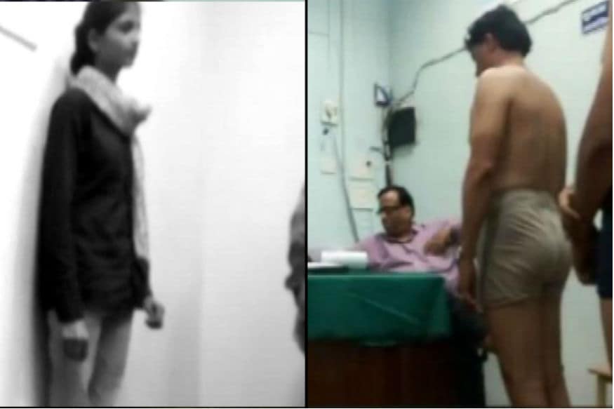 Medical Examination Of Male And Female Candidates Done In Same Room In Mps Bhind-6444