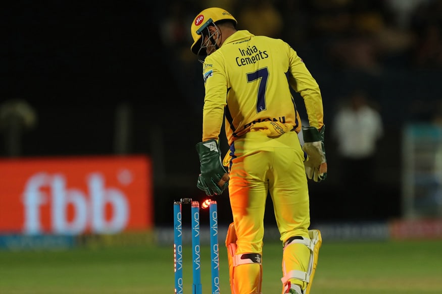 Facebook Ipl 2018 Dhoni Sets New Stumping Record In Final Against