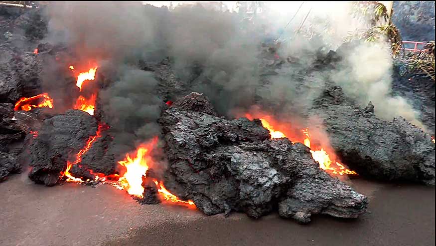 Red Alert Raised After Ash Bursts from Hawaii Volcano