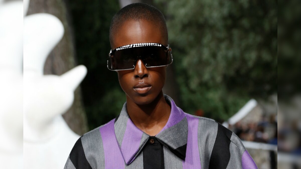 Sneaker boots, mask-like sunnies and a riot of prints: Louis