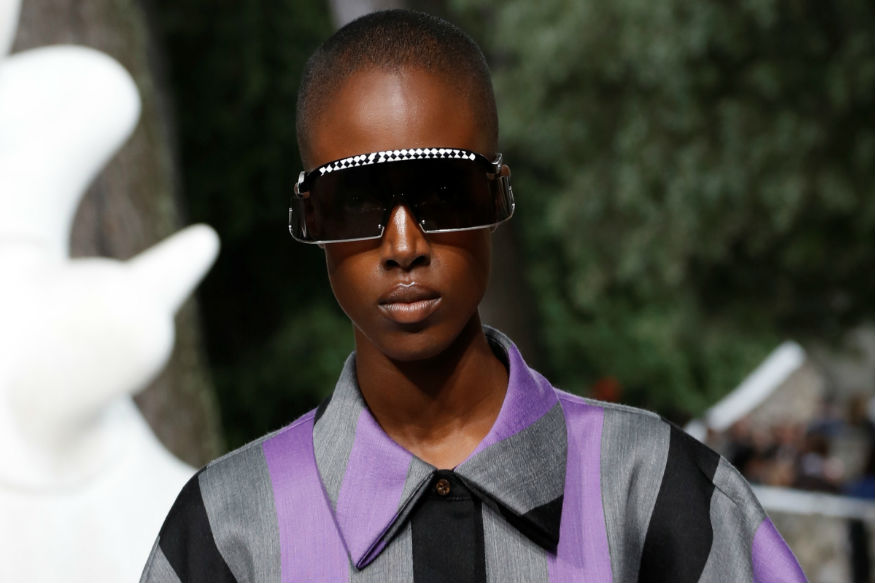 Louis Vuitton Resort 2019: Sneaker Boots, Mask-like Sunnies and a