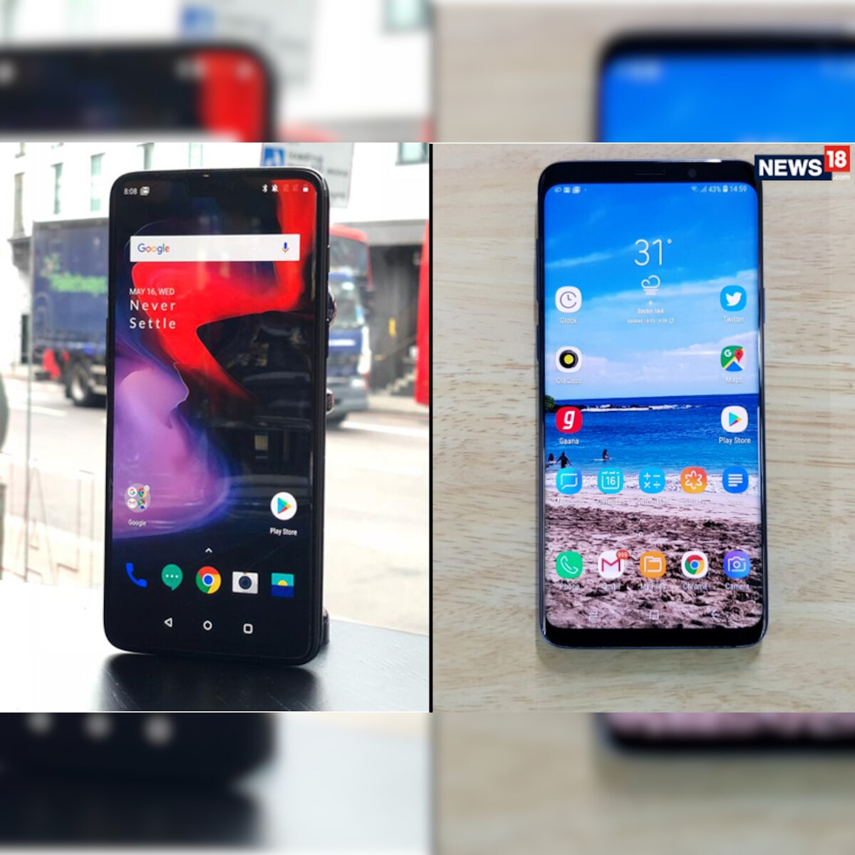Oefenen Tante Quagga 5 Reasons to Consider The OnePlus 6 Over Samsung Galaxy S9