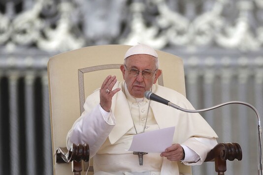 File photo of Pope Francis. (Image: AP)