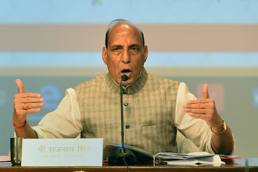File photo of Defence Minister Rajnath Singh.