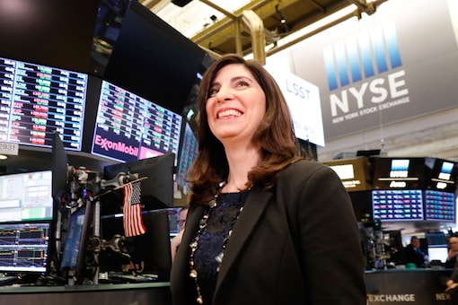 Stacey Cunningham will be the New York Stock Exchange's (NYSE) first woman president. (REUTERS/Brendan Mcdermid)