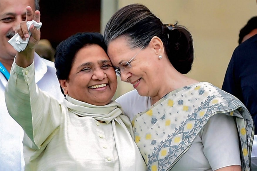 Image result for mayawati sonia