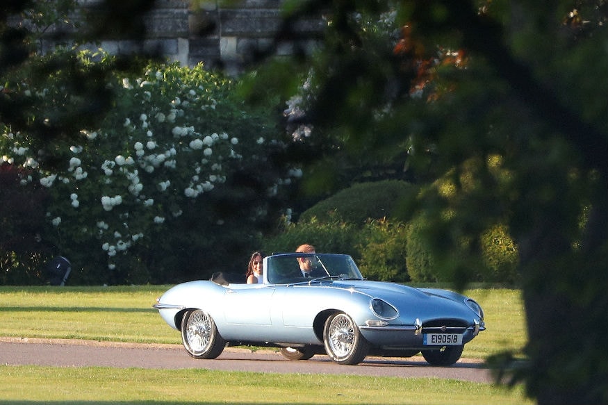 Britain's Prince Harry, Duke of Sussex and Meghan, Duchess of Sussex/ Reuters)