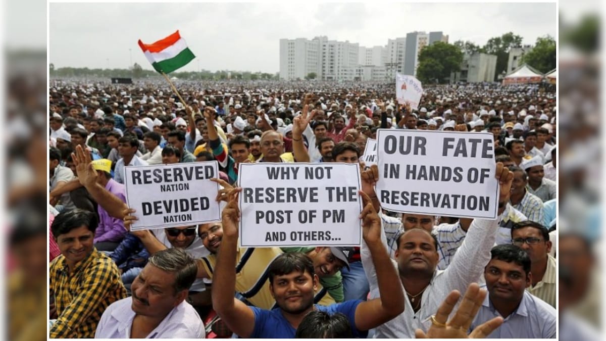 In UP, Hundreds Protest Reservation in Promotion - News18