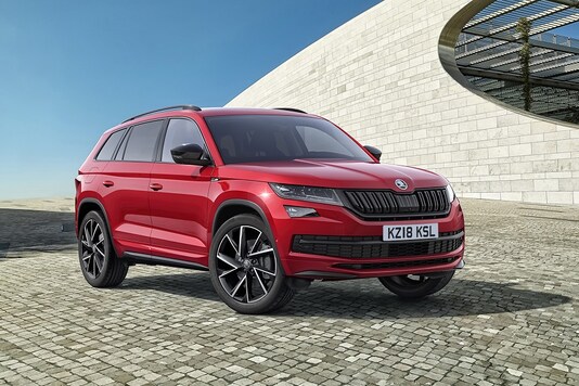 Skoda Kodiaq Vrs To Be Unveiled Soon Spotted Testing At Nurburgring