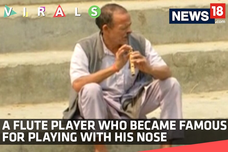 A Flute Player Who Became Famous For Playing With His Nose