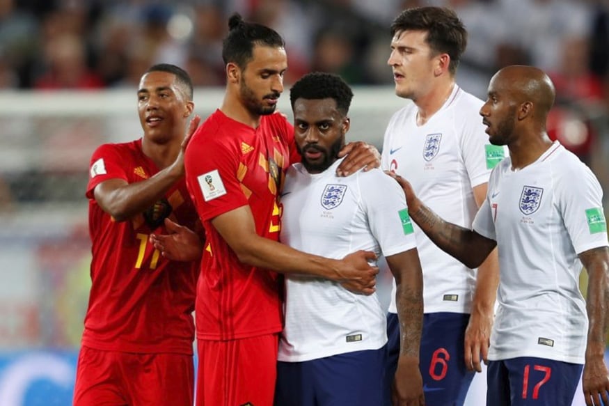 In Pics, FIFA World Cup, Match 46, England vs Belgium News18