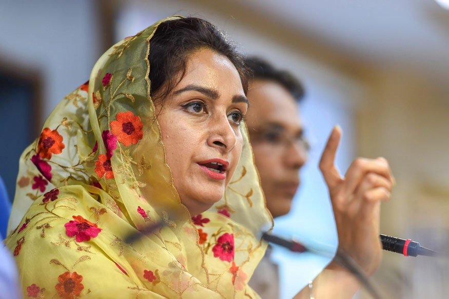 High-profile MP Harsimrat Kaur Badal Gets Second Stint as Food Processing Minister