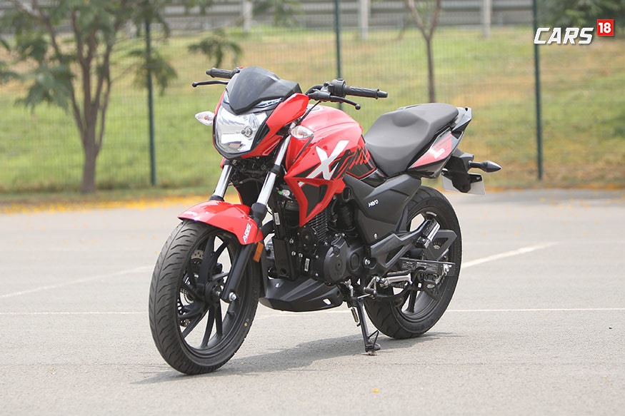 Hero xtreme 200r discount on road price