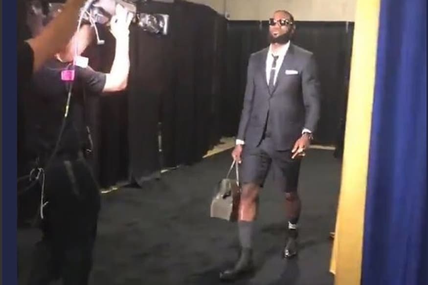 Lebron James In Thom Browne Short Suit - Suit Transparent PNG - 768x1152 -  Free Download on NicePNG