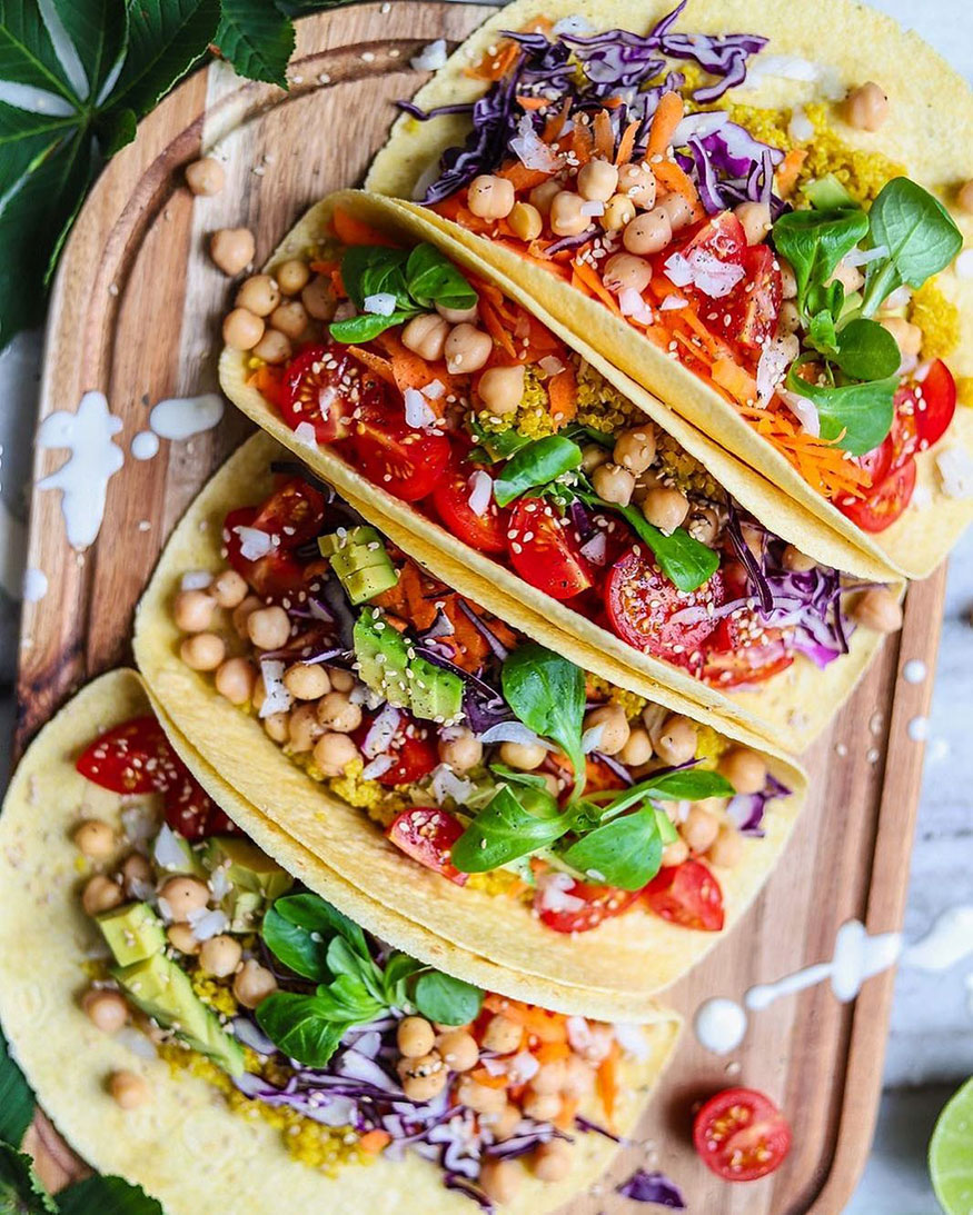 Sprouts - Sprouts are living foods, full of protein and enhanced nutritional value. Add chopped cucumber, tomatoes, onions, bell peppers, drizzle a lemon and some salt n pepper. Fill your sprouts salad in homemade multigrain taco shells. (Image: Instagram)
