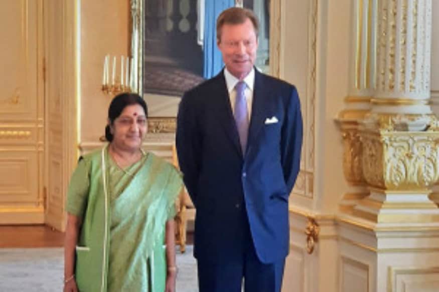 Swarag Raj Swaraj Holds Talks With Belgian Deputy PM, EU Counterpart - Osm indian