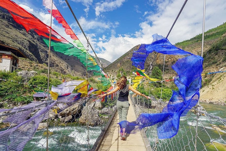 Women Only Tour - In case you’re planning a trip with your Gang of Girls, Bhutan is an ideal destination as it is quite safe. While you can indulge in sight-seeing and other activities at Thimphu, Dochu-La Pass, Punakha Dzong, Punakha, Drukgyel Dzong and Kyichu Lhakhang, etc; don’t hesitate to treat the thrill seeker in you. (Image: Instagram)