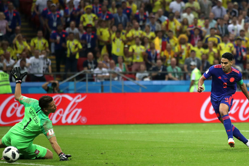 In Pics Fifa World Cup Match 31 Poland Vs Columbia