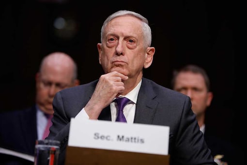 File photo of US Secretary of Defence Jim Mattis. (Image: Reuters)