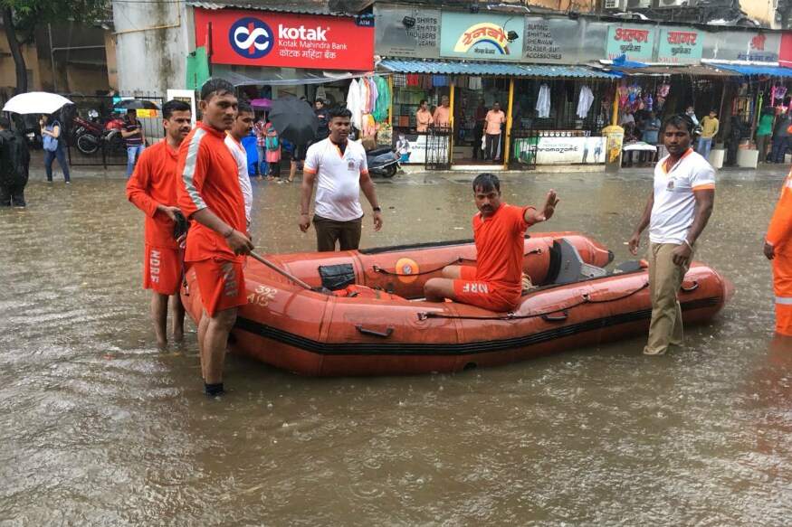 2 Killed As Heavy Rains Lash Mumbai, NDRF Teams Deployed In Flooded City