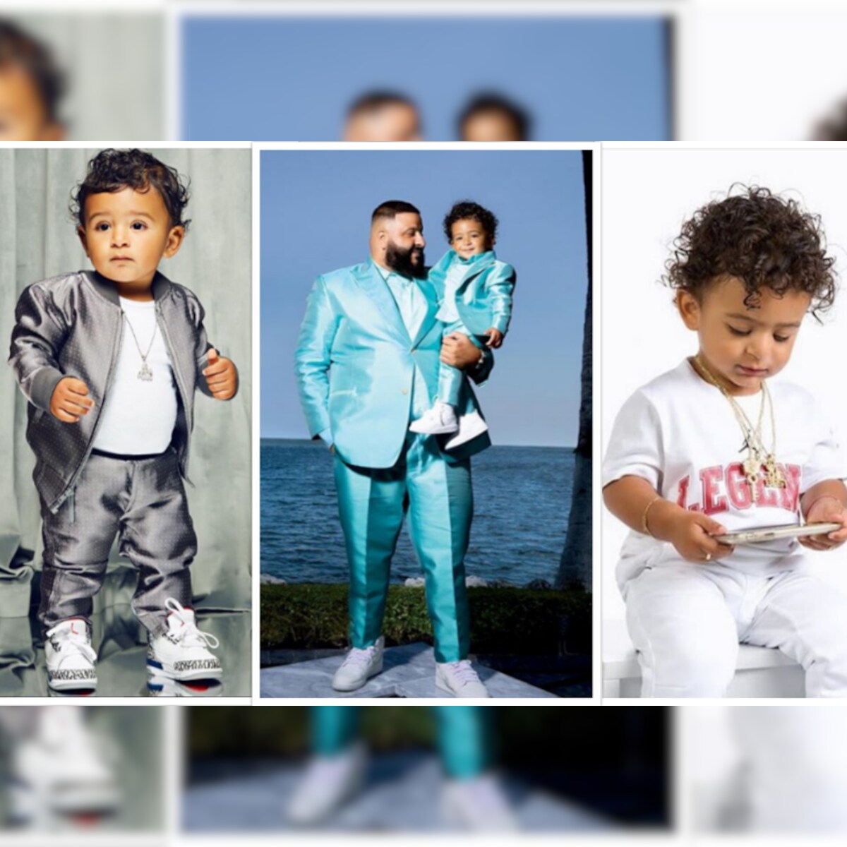 indlogering Korean lilla DJ Khaled's Son Asahd Wears a $100000 Watch and Might Steal your Heart Too