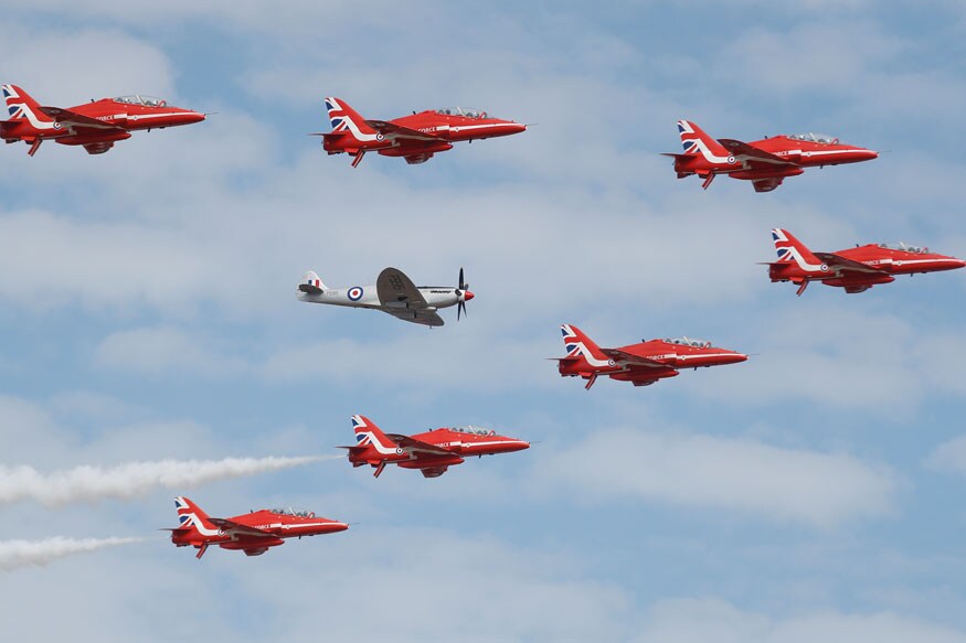 Best Pictures from the Farnborough Airshow 2018 News18