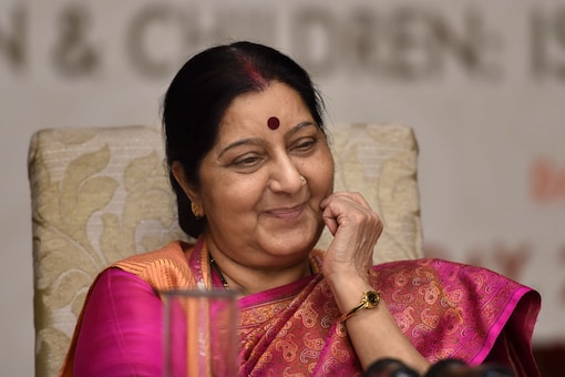 File photo of late BJP leader  Sushma Swaraj.