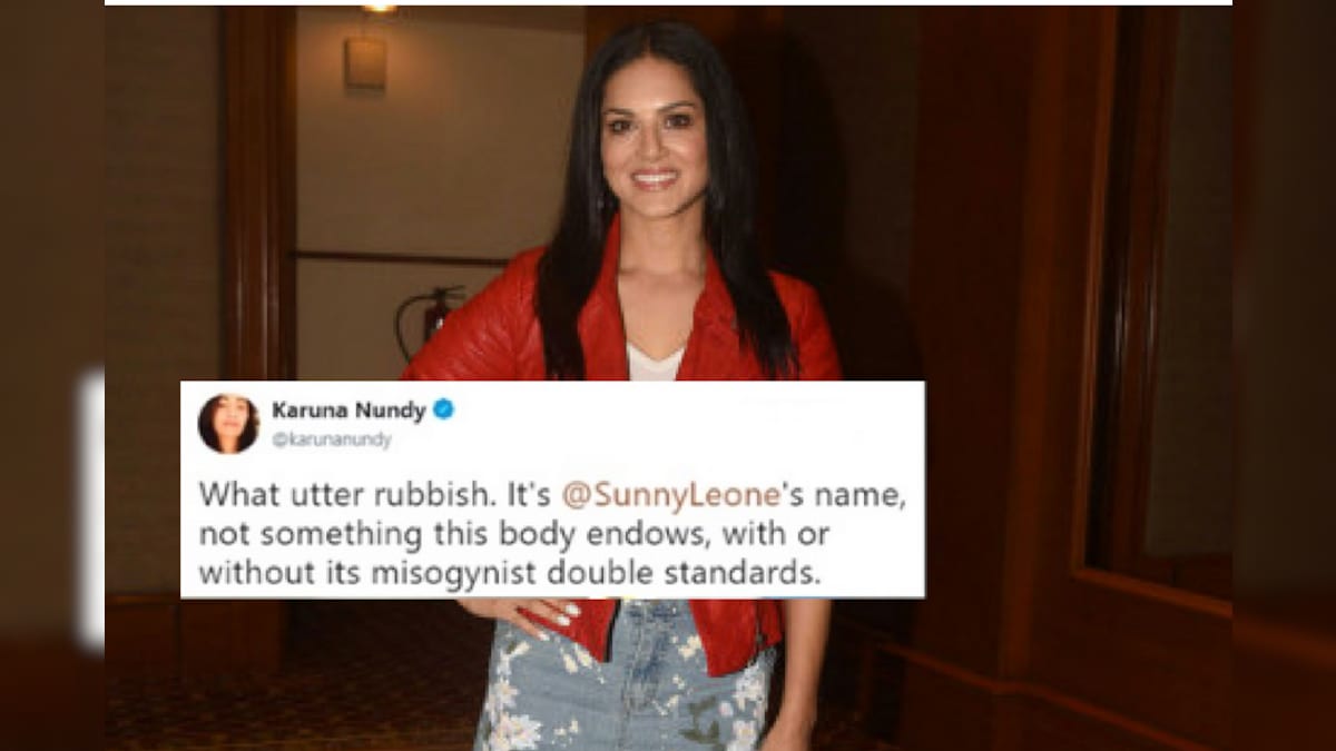 Sunny Leone Body Hair Remove Video - Sunny Leone is Facing Flak for The Most Ridiculous Reason Ever â€” Her Name -  News18
