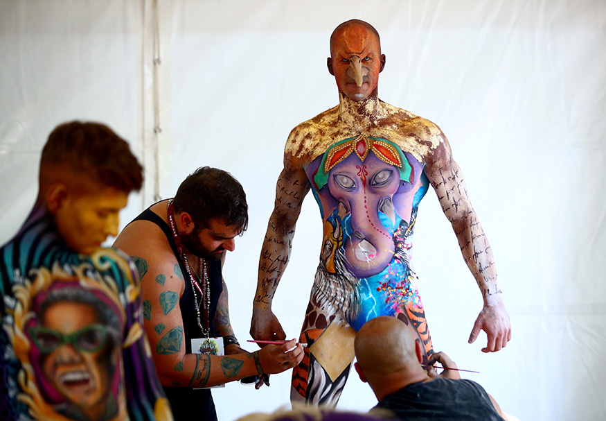 Amazing Artworks On Display At The World Bodypainting Festival Photogallery