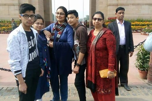 A file picture shows the deceased family from their vacation. (Image: News18)