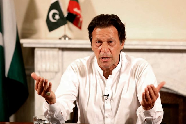 File photo of Pakistan PM Imran Khan. (Image: AP)