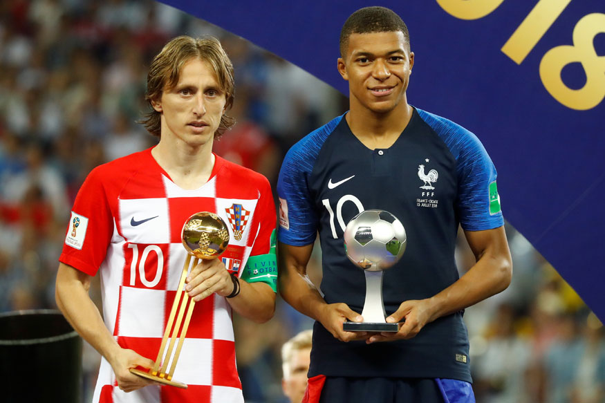 FIFA World Cup 2018 Luka Modric Wins Golden Ball, Mbappe Young Player Award