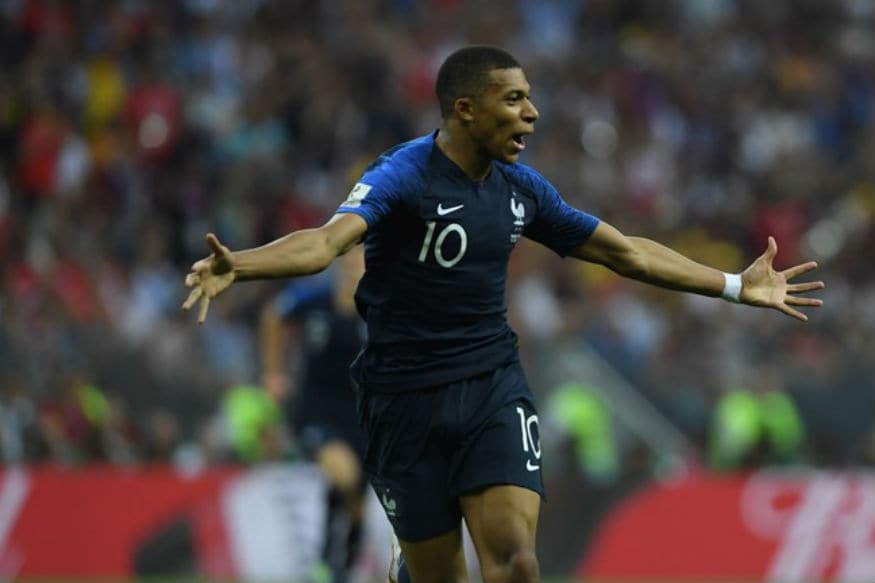 at what age did mbappe play his first world cup