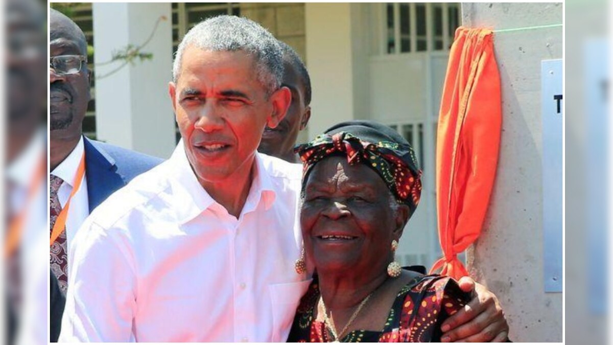 With No Trump in Sight, Barack Obama Breaks a Leg With Grandmother in Kenya