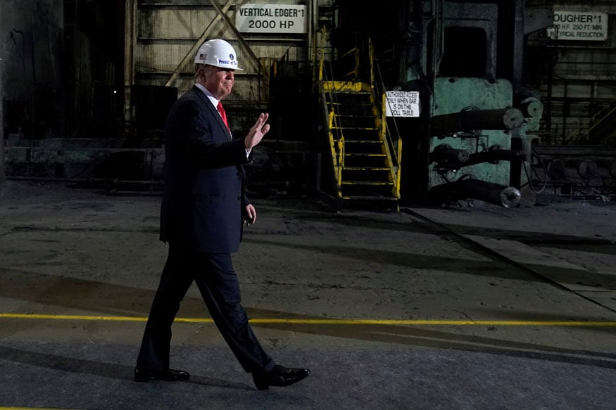 Donald Trump Says His Steel Tariffs Will Save the US Industry: Report