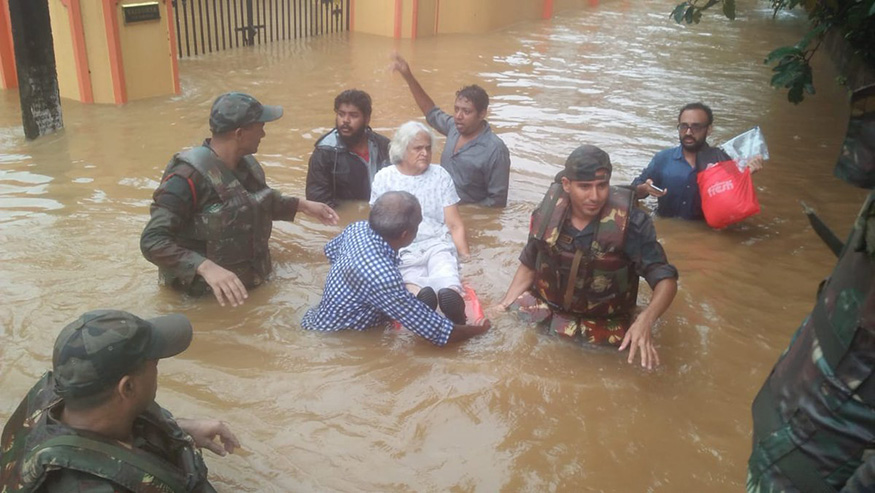 God Came Wearing Uniforms', Kerala Flood Victims Laud Rescuers God Came Wearing Uniforms', Kerala Flood Victims Laud Rescuers