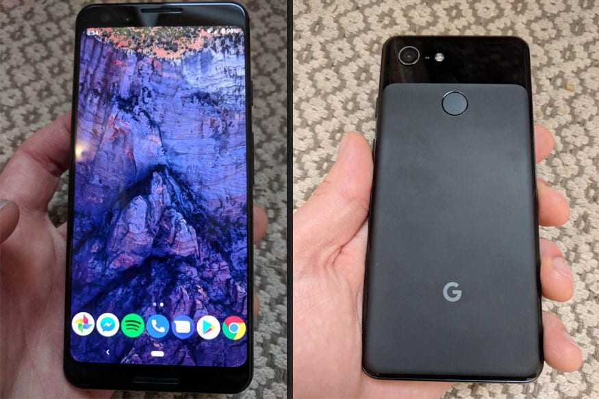 Google Pixel 3 Leaked Images Show Dual Camera Setup at The Front, Larger Display